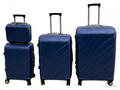 4-Piece ABS Luggage Set Hard Shell Travel Suitcase