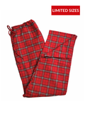501 / Flannel Lounge Pants in Red/Orange