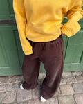 BAGGY SWEATPANTS - BROWN