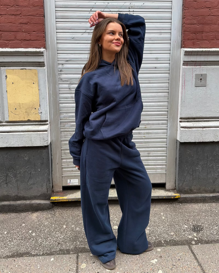 BAGGY SWEATPANTS - NAVY