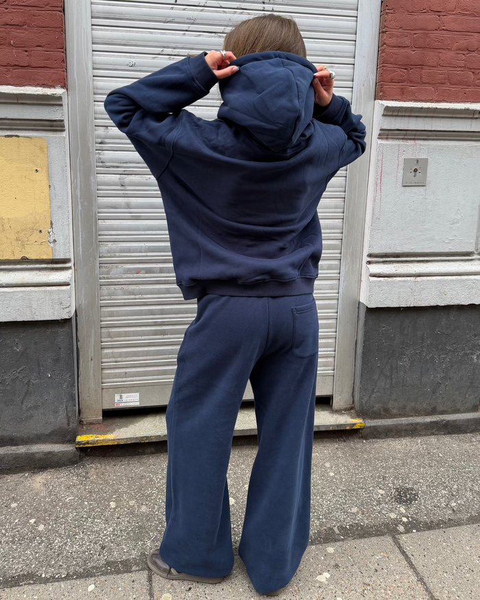 BAGGY SWEATPANTS - NAVY