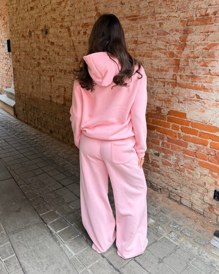 BAGGY SWEATPANTS - LIGHT PINK