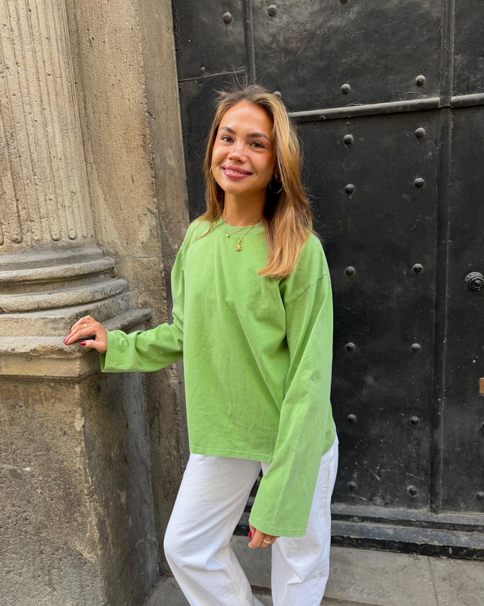 MYNTE WASHED TEE - GREEN