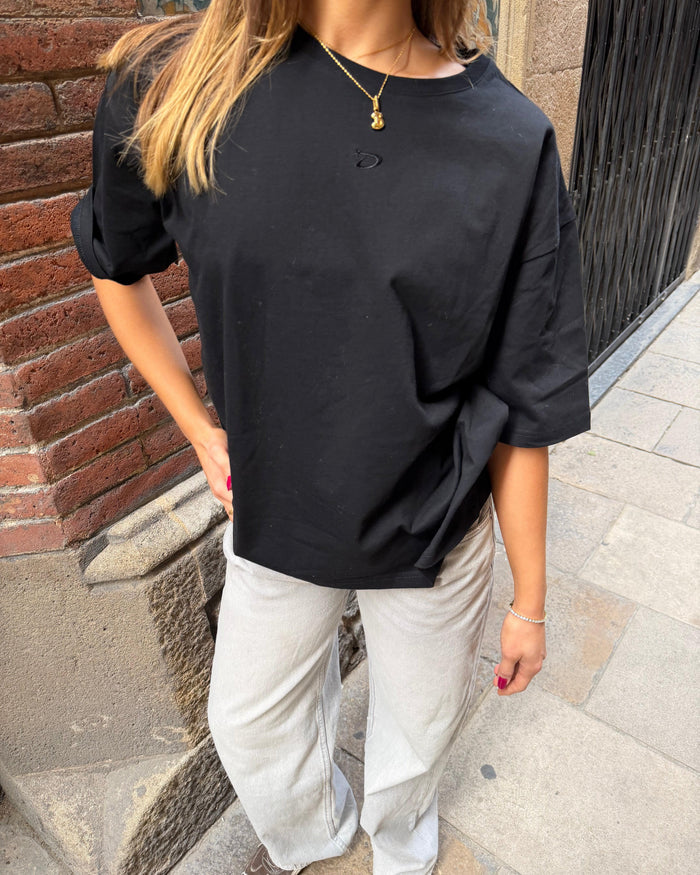 ACE BOXFIT TEE - BLACK