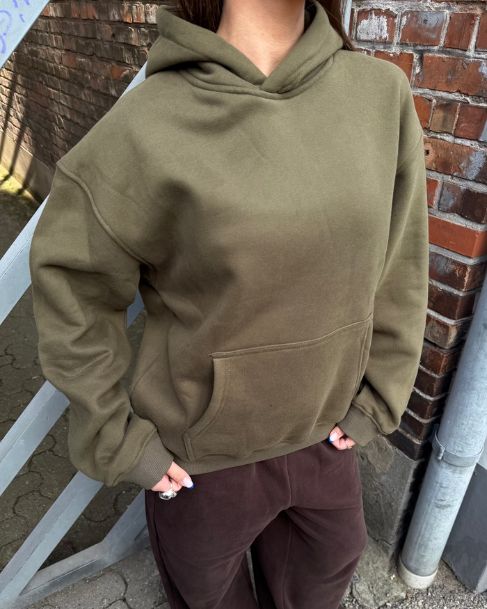 OVERSIZED HOODIE - ARMY