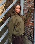 OVERSIZED HOODIE - ARMY