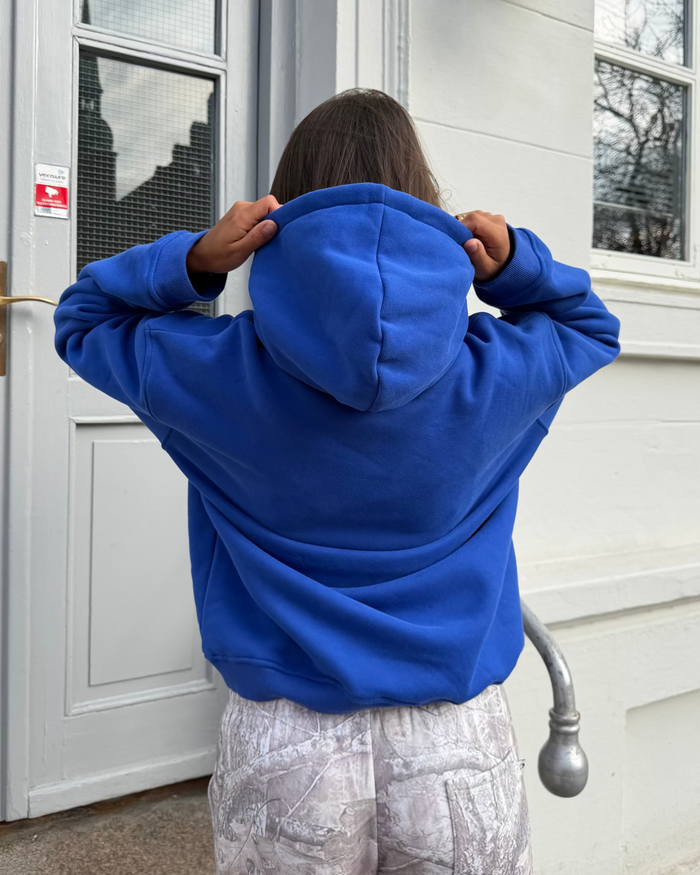 OVERSIZED HOODIE - ROYAL BLUE