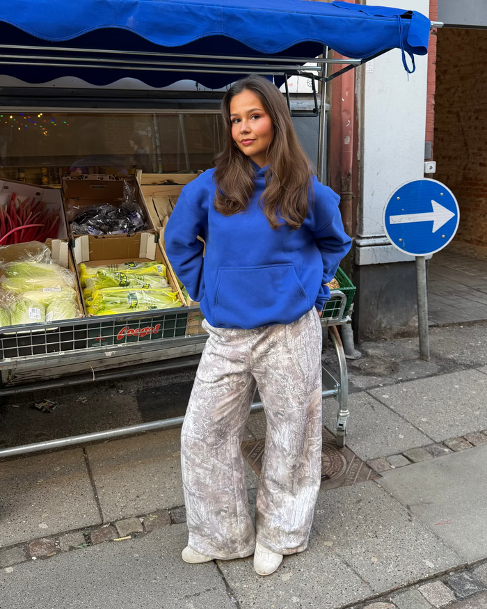 OVERSIZED HOODIE - ROYAL BLUE
