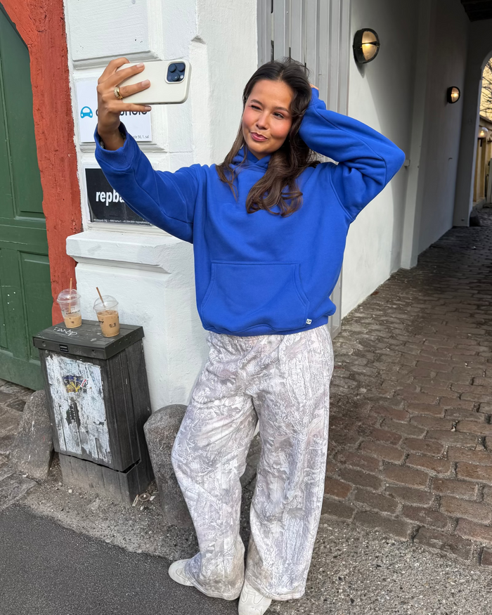 OVERSIZED HOODIE - ROYAL BLUE