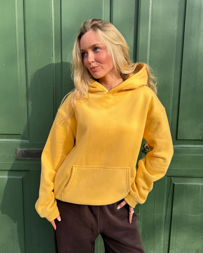 OVERSIZED HOODIE - YELLOW