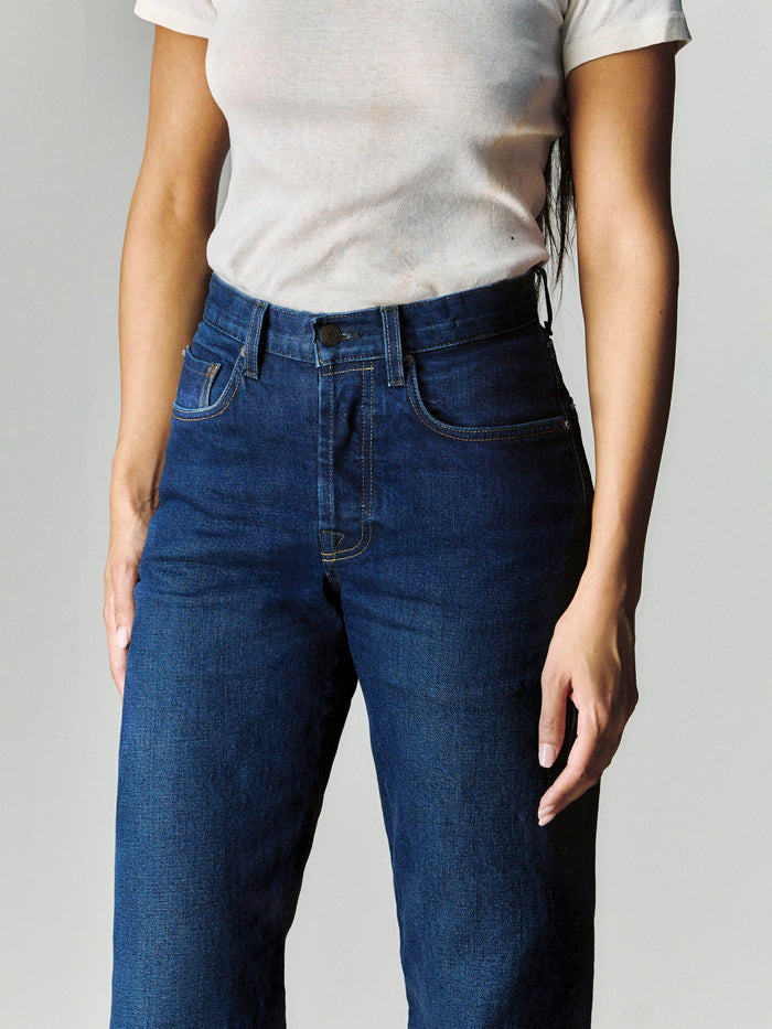 Midnight Blue ada indigo selvage rinse