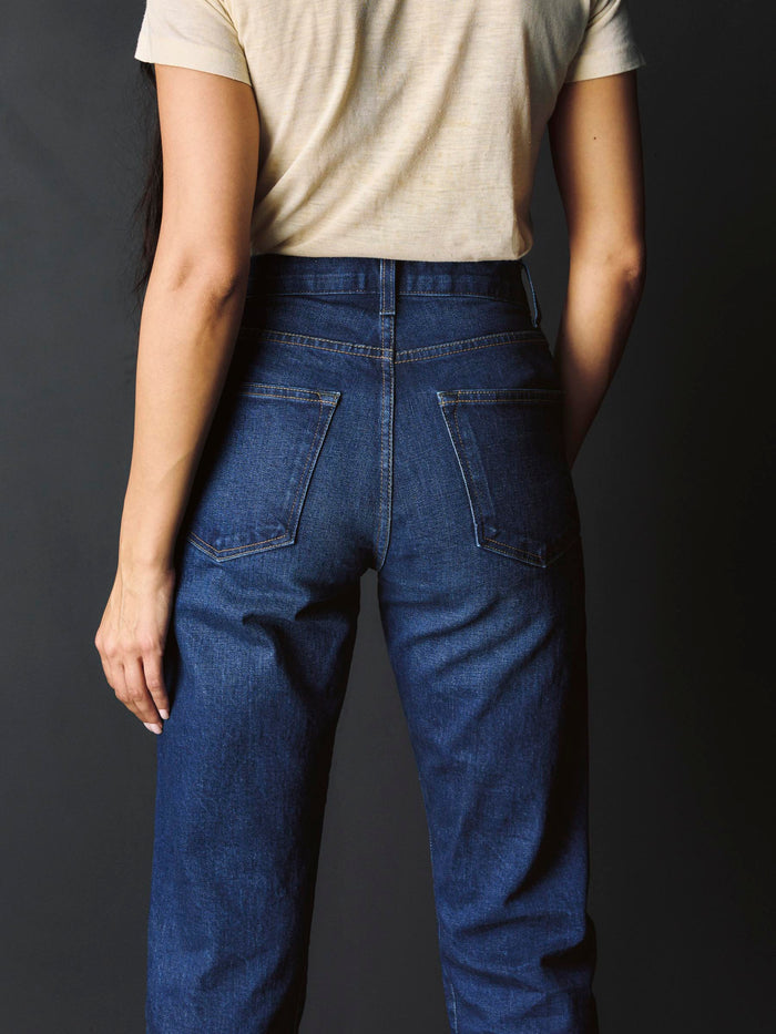 Black ada indigo selvage rinse