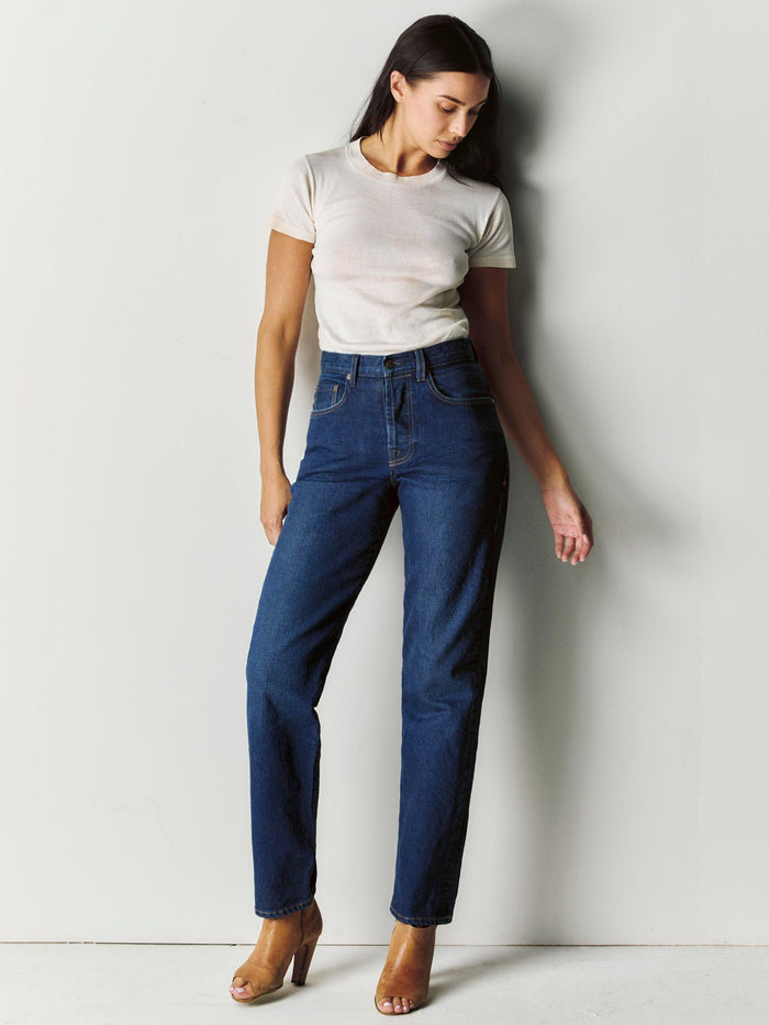 Light Gray ada indigo selvage rinse