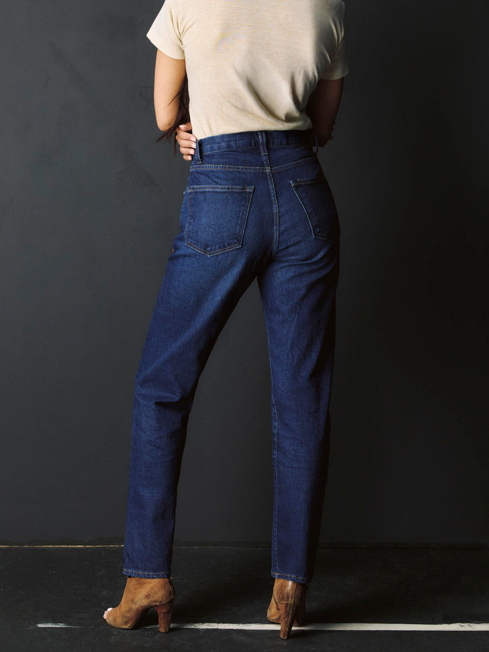Black ada indigo selvage rinse