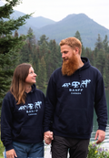 Adults Black Unisex 3 Animals with Banff Hoodie