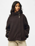 AGNES JAKKE - BROWN - Dinvintageshop