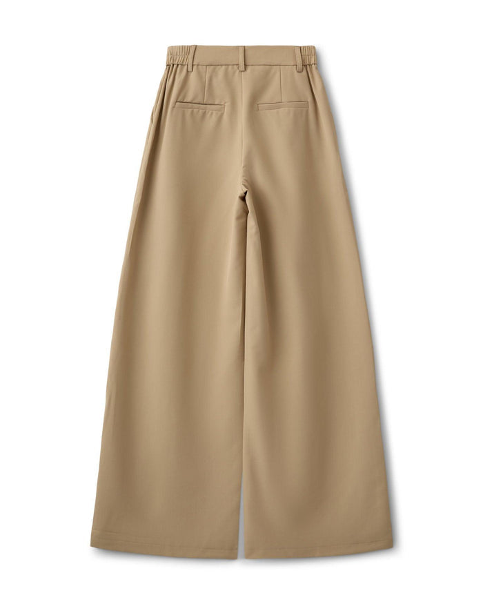 AIA BAGGY SUIT PANT - SAND