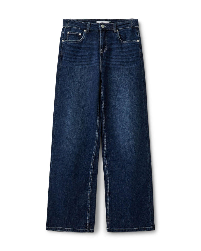 ALMA JEANS - DARK BLUE (MIDWAIST)