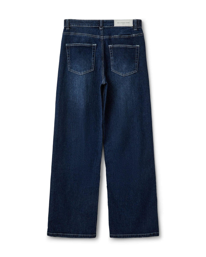 ALMA JEANS - DARK BLUE (MIDWAIST)