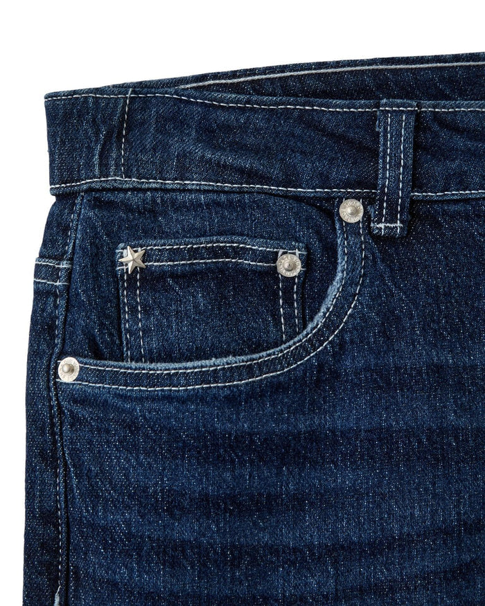 ALMA JEANS - DARK BLUE (MIDWAIST)