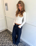 ALMA JEANS - INDIGO BLUE (MIDWAIST)