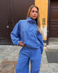 AMALIE JACKET - BLUE CHECK