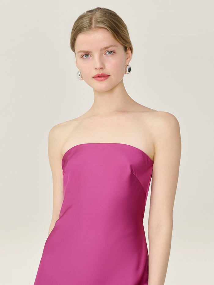 Amdra Dress in Magenta