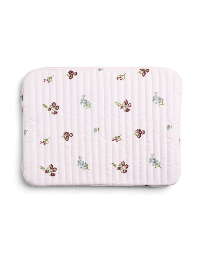 ANNA COMPUTER SLEEVE - LIGHT LIAC FLOWERS