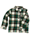 Babies Dress Gordon Tartan Long Sleeve Flannel Shirt