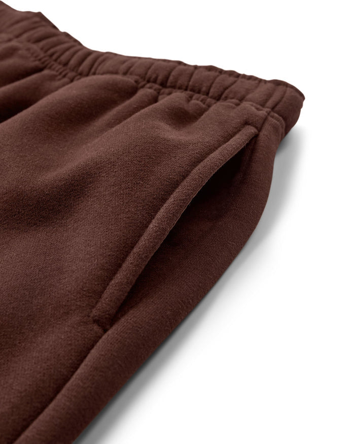 BAGGY SWEATPANTS - BROWN