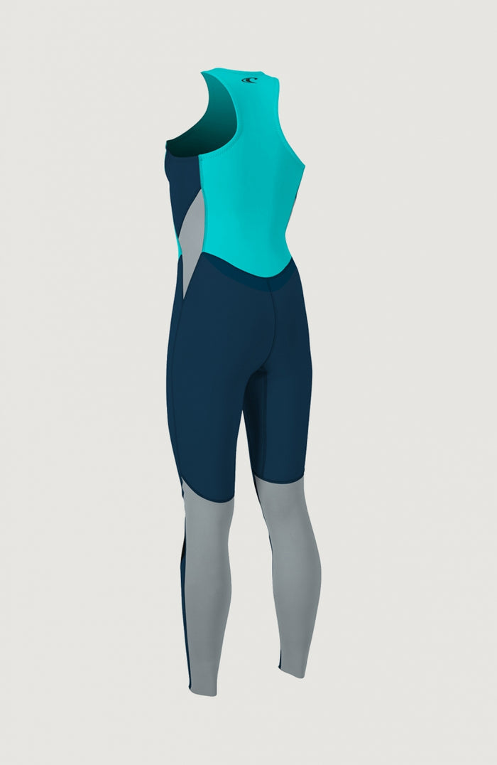 Bahia 1.5mm Front Zip Sleeveless Full Wetsuit | Grey