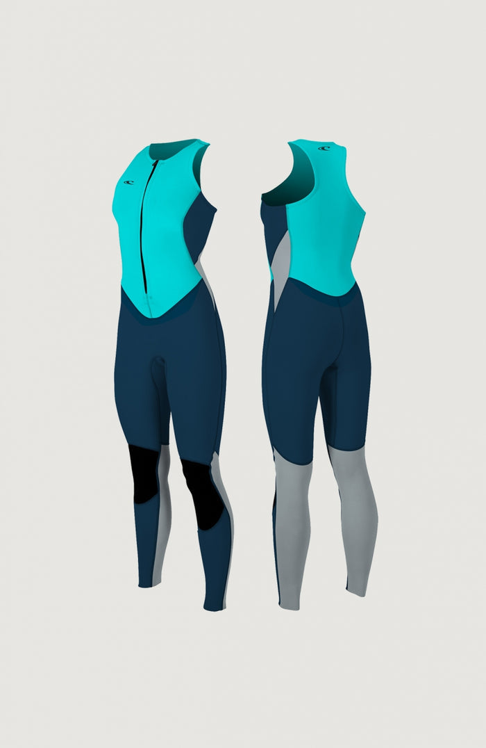Bahia 1.5mm Front Zip Sleeveless Full Wetsuit | Grey