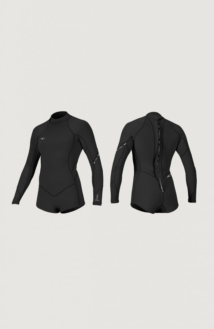 Bahia 2/1mm Long Sleeve Spring Wetsuit | A05 BLK/BLK/BLK