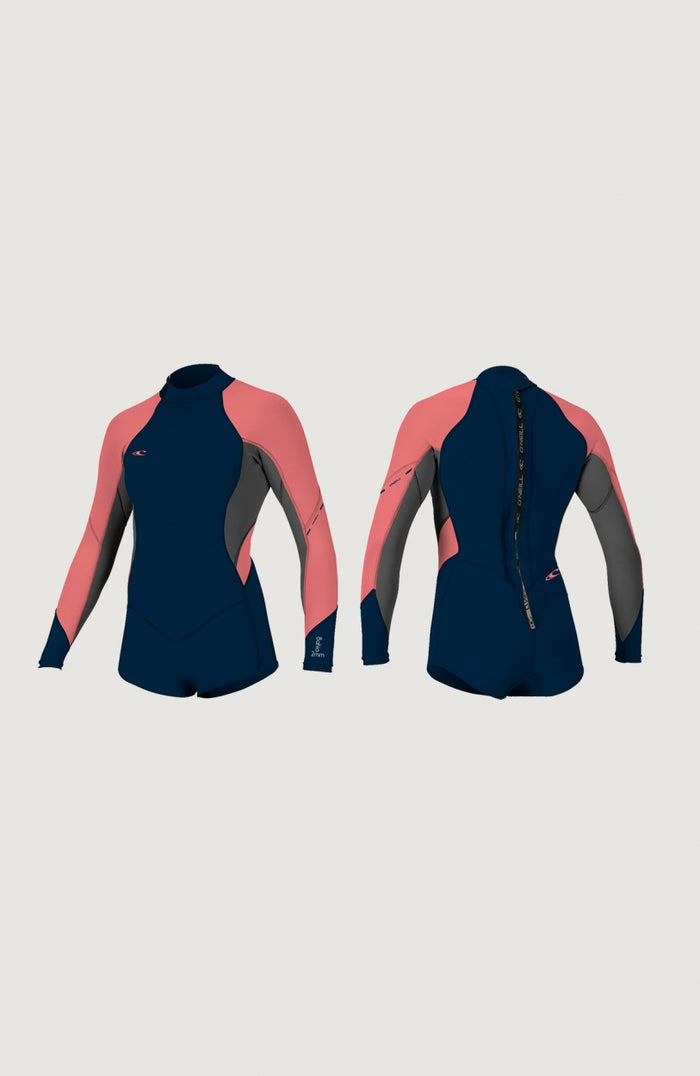 Bahia 2/1mm Long Sleeve Spring Wetsuit | Grey