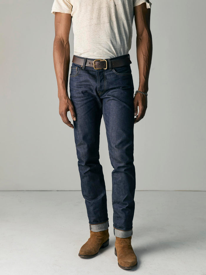 Gray barton indigo rigid