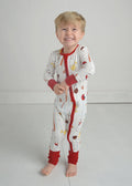 Baseball Bamboo Toddler Pajamas – Romper