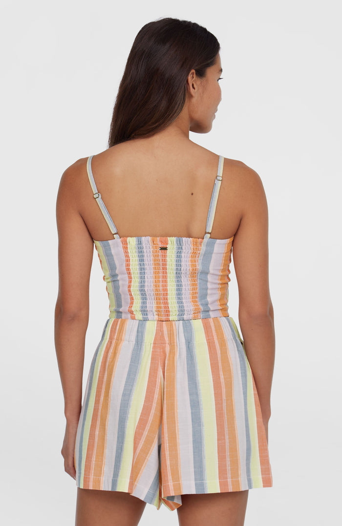 Beach Vintage Cropped Top | Vintage Stripe