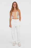 Beach Vintage Sweatpants | White Melange