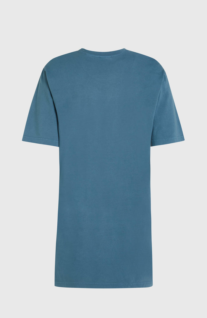 Beach Vintage Tee Dress | Copen Blue