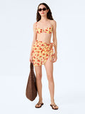 Belize Sarong in Tomato Print