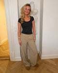 BELLA SUIT PANT (NEW) - SAND