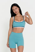 Binding Layered Bra - Mist/Deep Sea