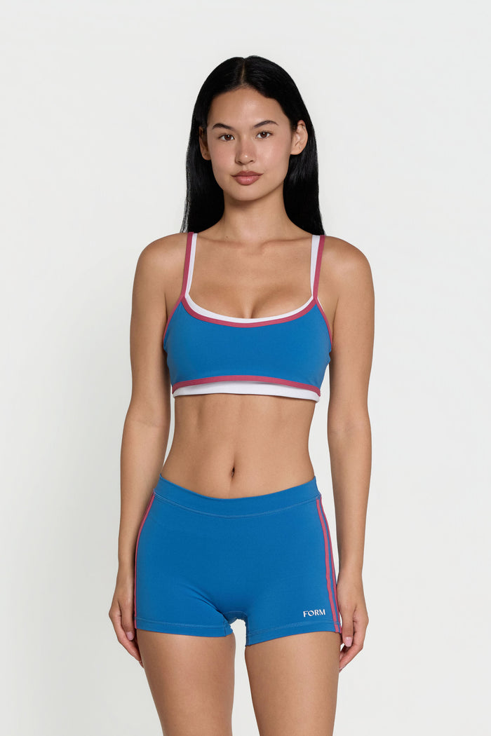 Binding Layered Bra - Waves/Punch