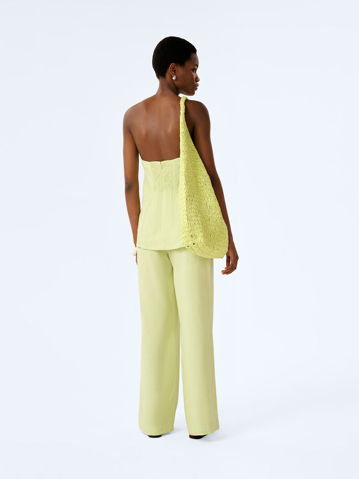 Birch Trouser in Shaddow Lime