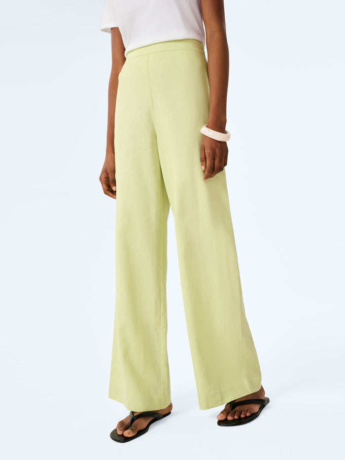Birch Trouser in Shaddow Lime
