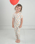 Birthday Balloon Bamboo Pajamas for Kids – Two Piece Set