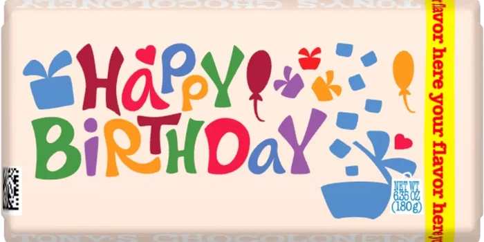 birthday balloons-Tony’s Chocolonely United States
