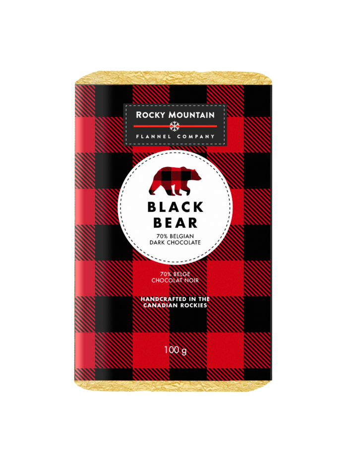 Black Bear 70% Belgian Dark Chocolate