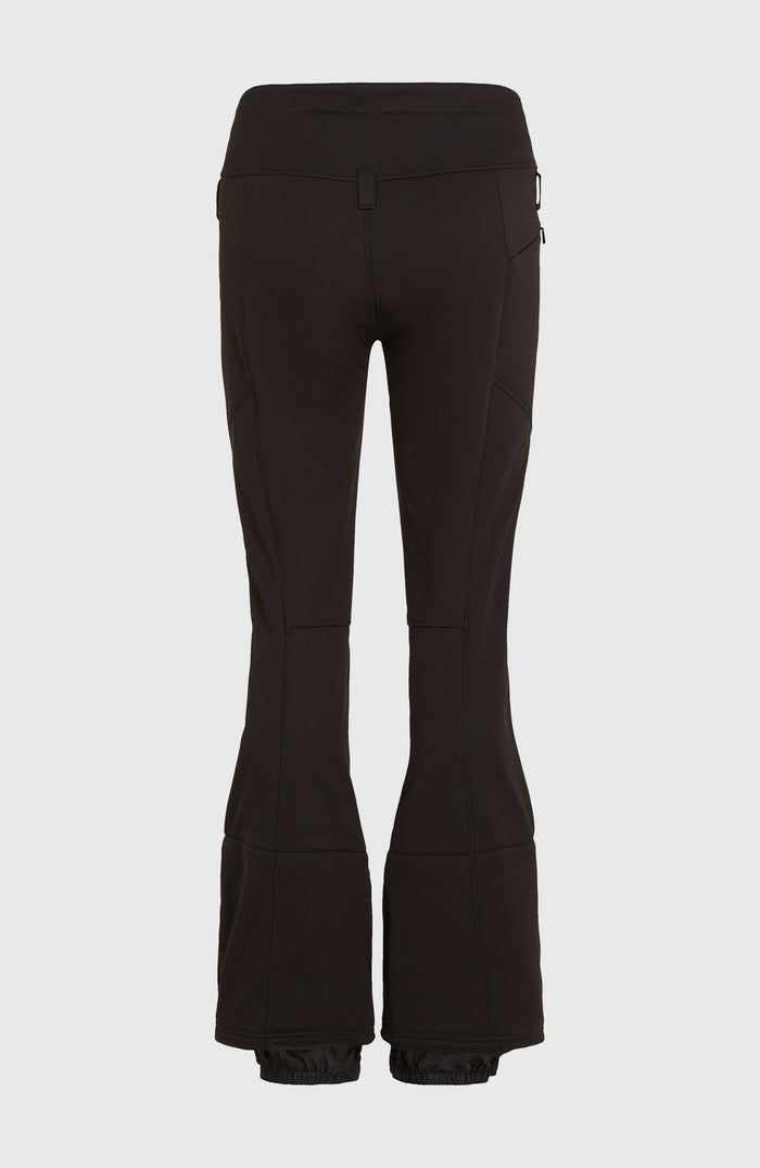 Blessed Softshell Hybrid Skinny Snow Pants | Black Out