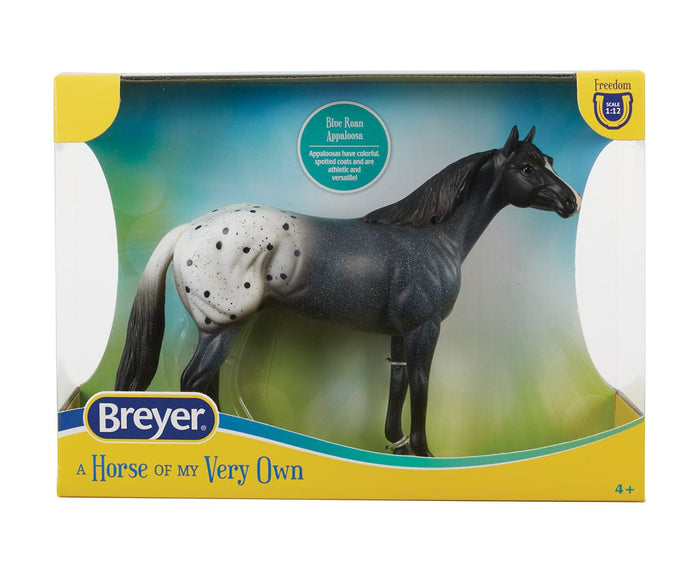 Blue Roan Appaloosa in packaging